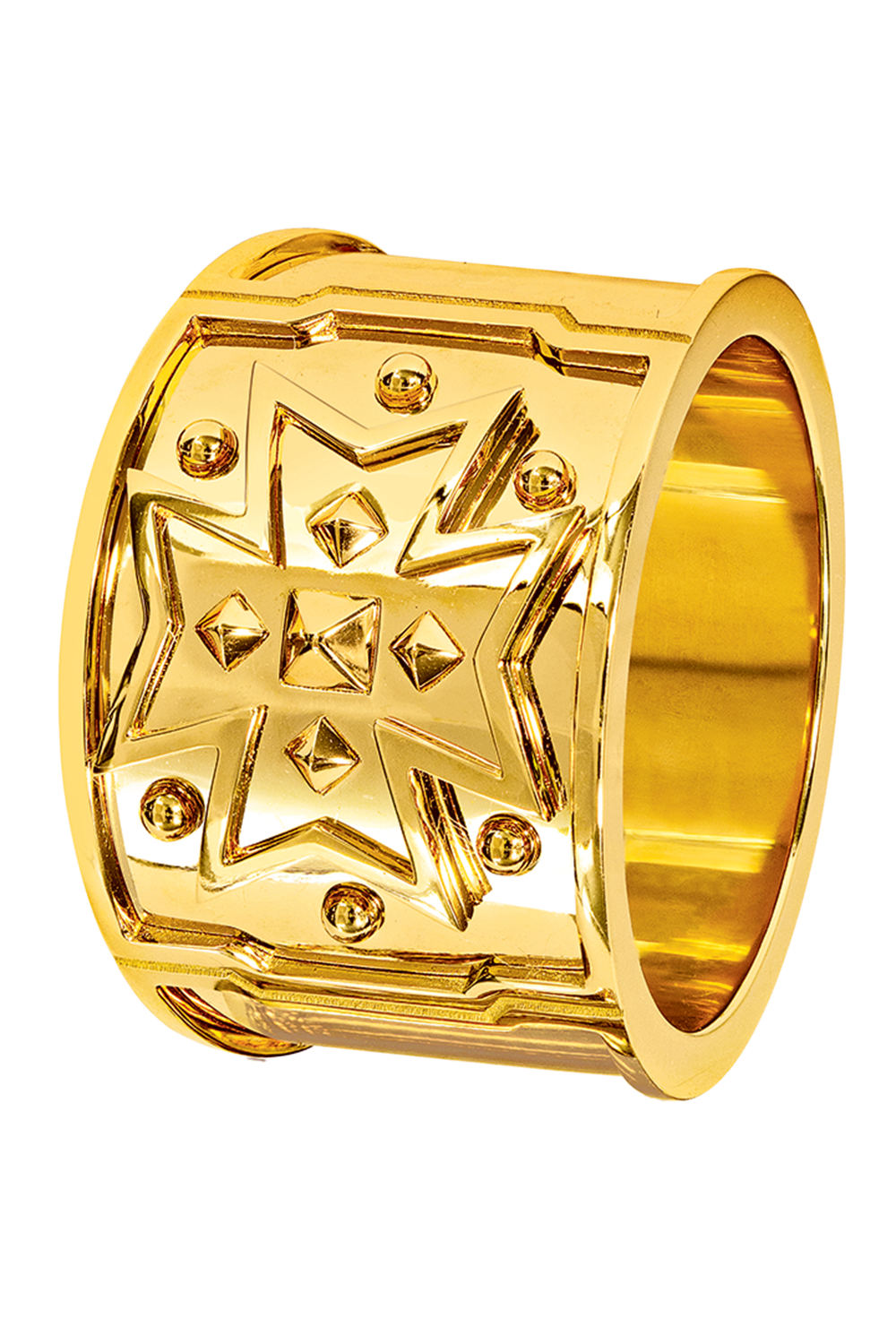 Mida Band Ring-YELLOW GOLD-6.5-JEWELRYFINE JEWELRING-VERDURA