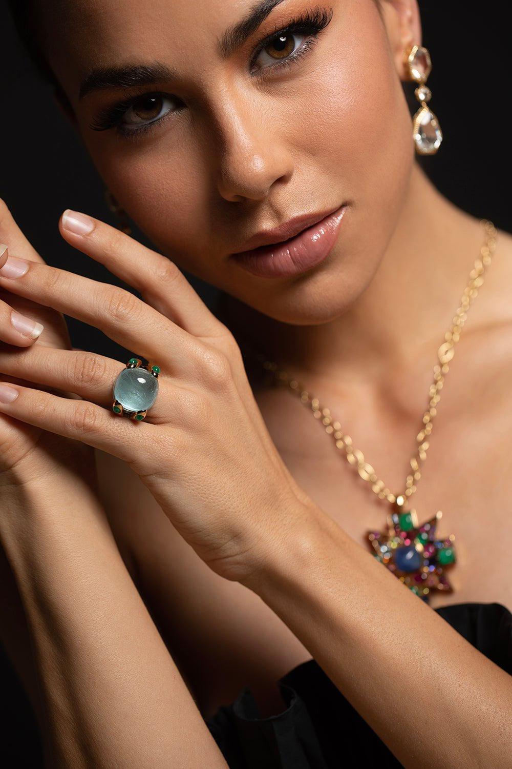 VERDURA-Candy Ring-YLWWGOLD