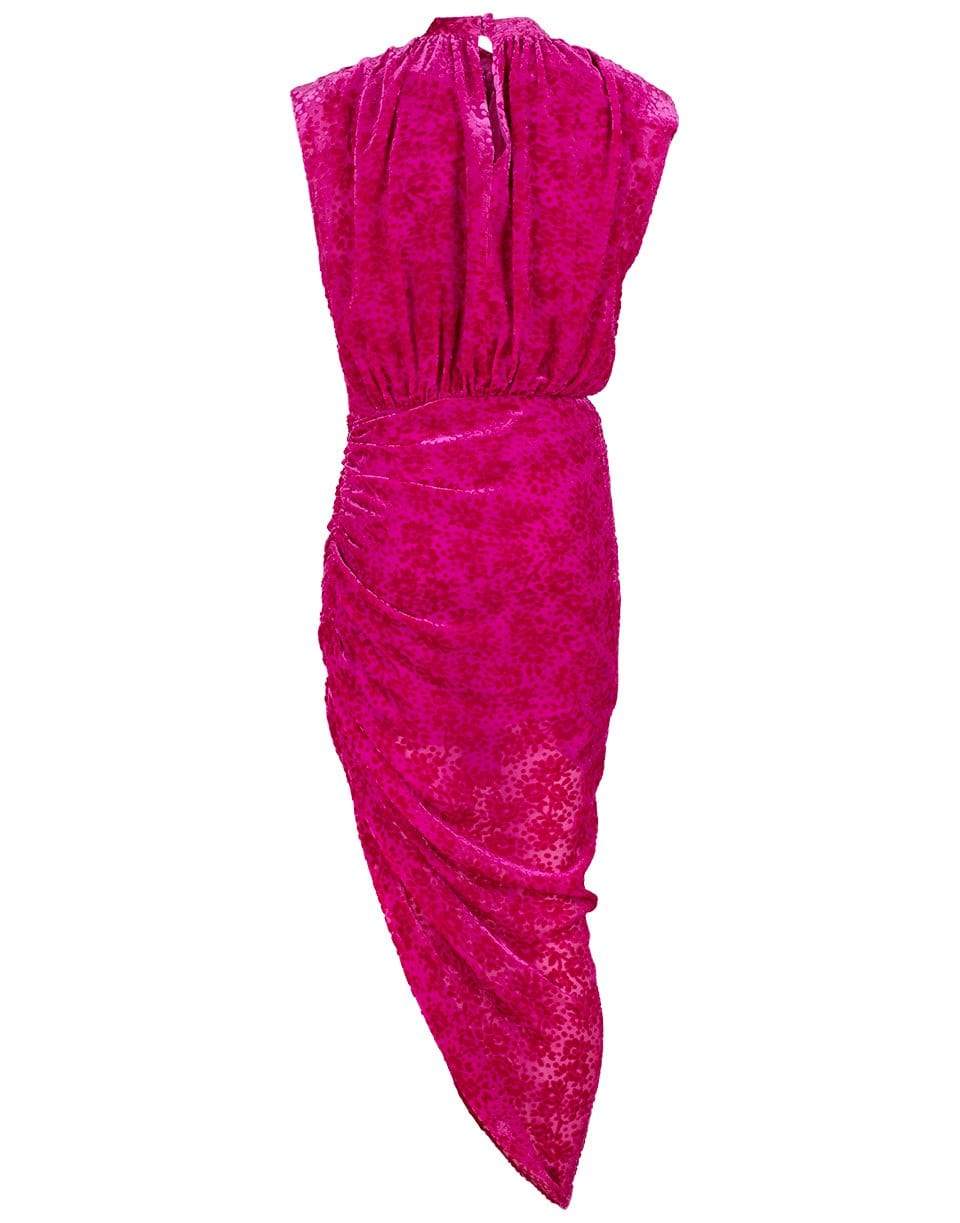 VERONICA BEARD-Kendall Burnout Velvet Dress-