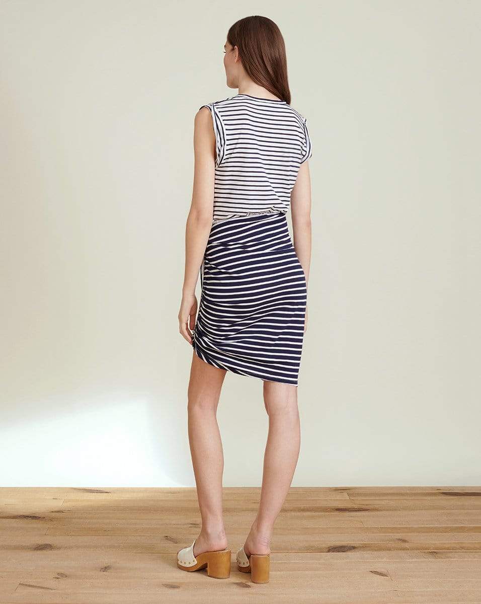 VERONICA BEARD-Tamri Striped Dress-