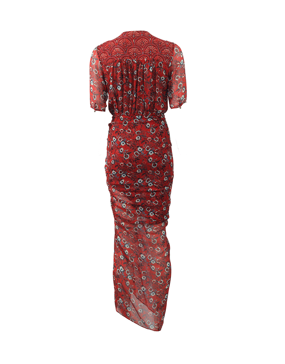 VERONICA BEARD-Mariposa Midi Dress-