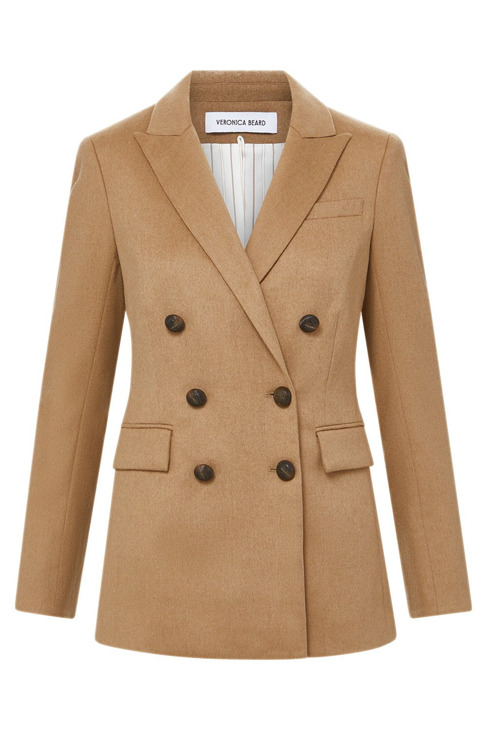 VERONICA BEARD-Ellette Dickey Jacket - Camel-