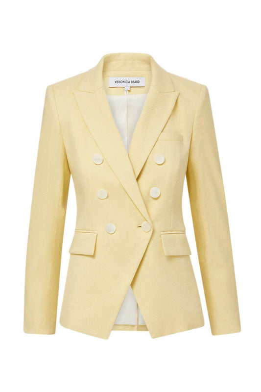 Miller Dickey Jacket - Chamomile-CHAMOMIL-2-CLOTHINGJACKETBLAZERS-VERONICA BEARD
