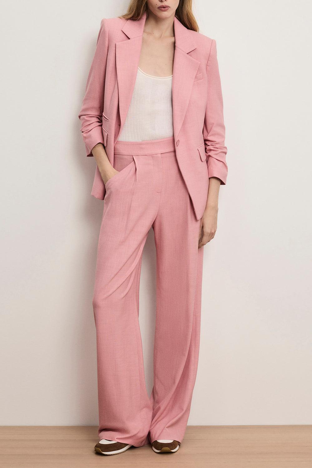 Battista Dickey Jacket-PINK-2-CLOTHINGJACKETBLAZERS-VERONICA BEARD