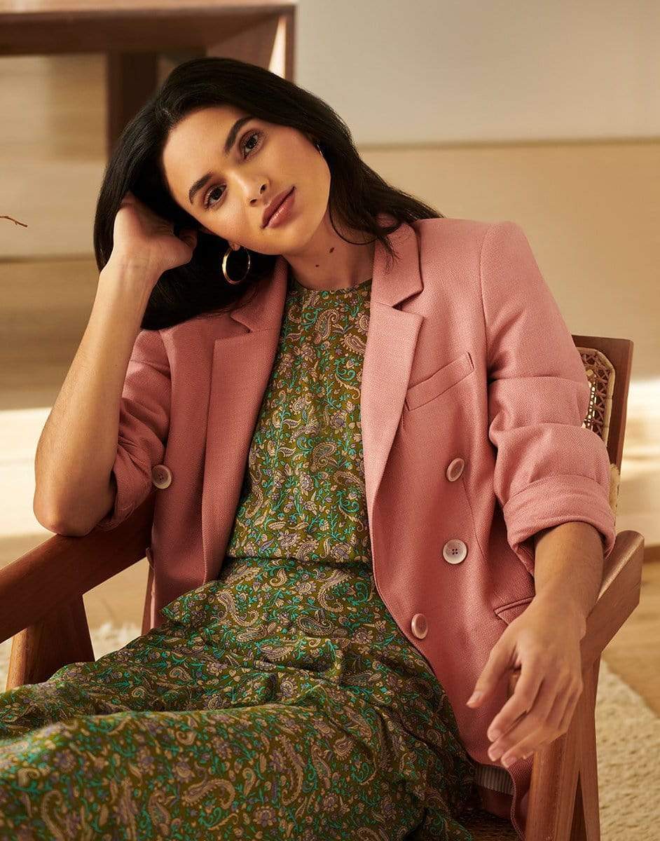 VERONICA BEARD-Odile Sateen-Twill Dickey Jacket-