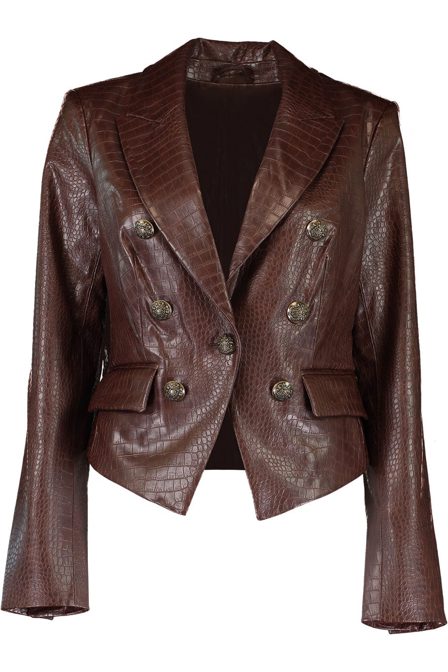 VERONICA BEARD-Cooke Vegan-Leather Dickey Jacket-