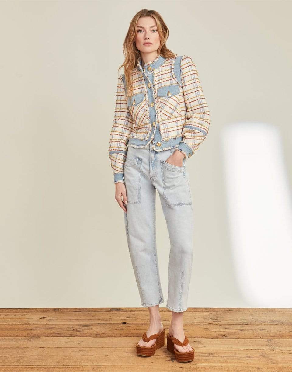 VERONICA BEARD-Nilaja Plaid Jacket-