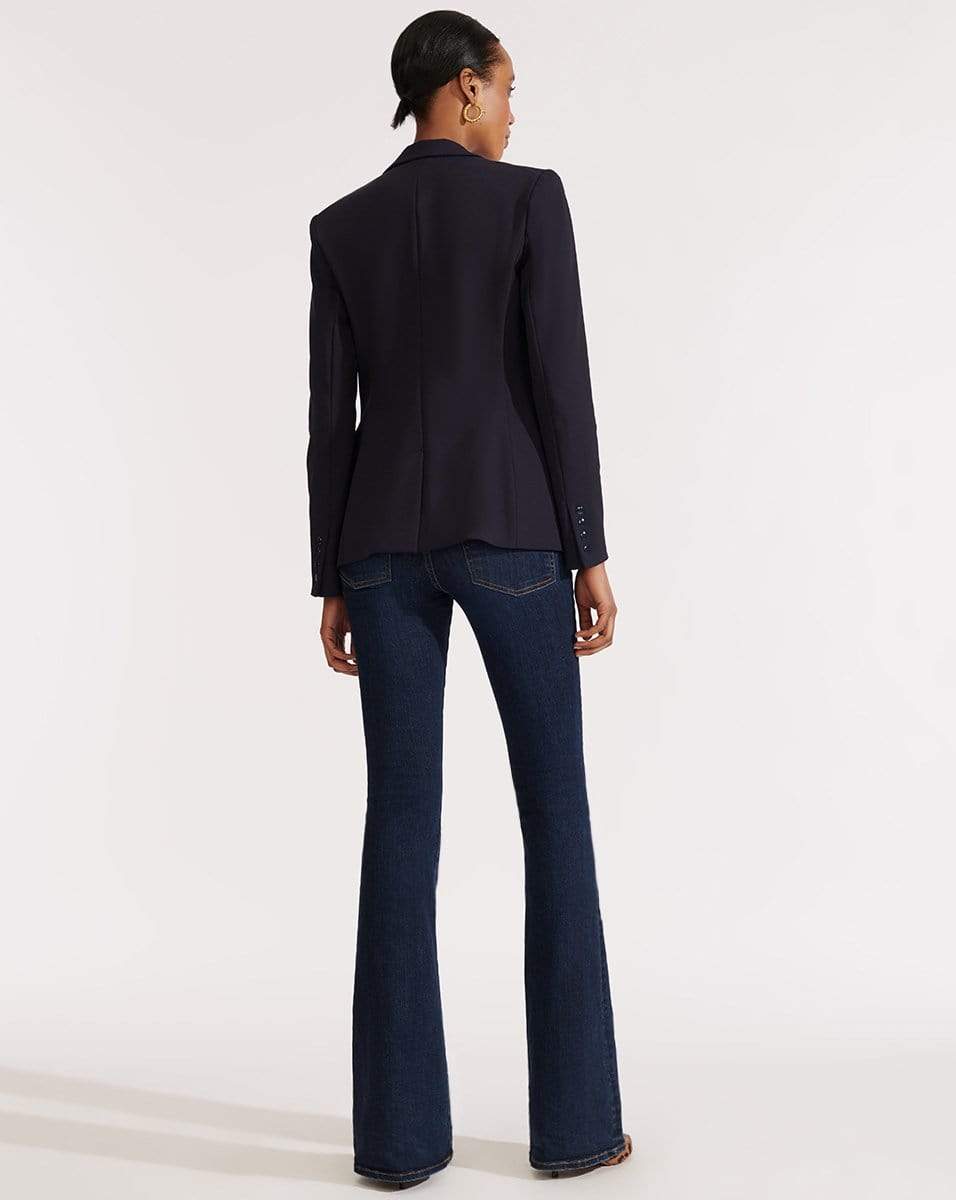 VERONICA BEARD-Navy Scuba Dickey Jacket-
