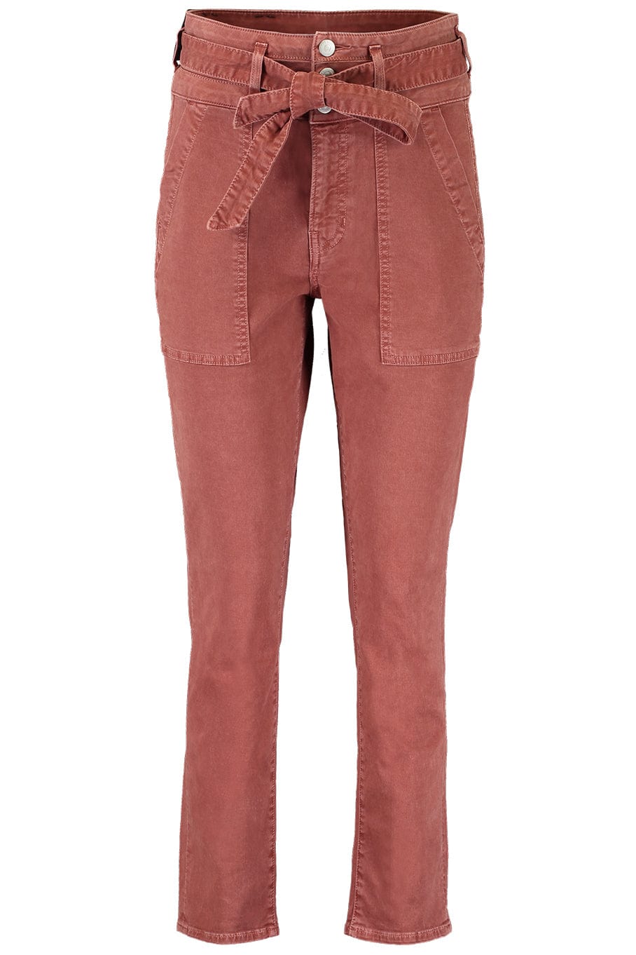 VERONICA BEARD-Logan Straight Leg Tie Waist Jean-