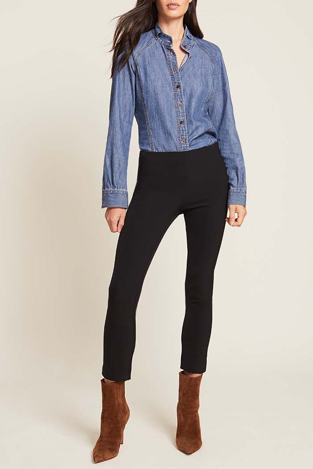 VERONICA BEARD-Zip Back Scuba Pant-