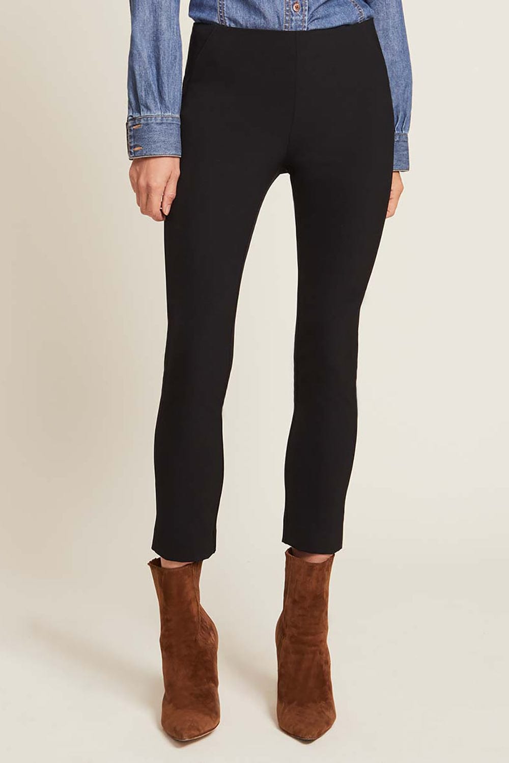 VERONICA BEARD-Zip Back Scuba Pant-