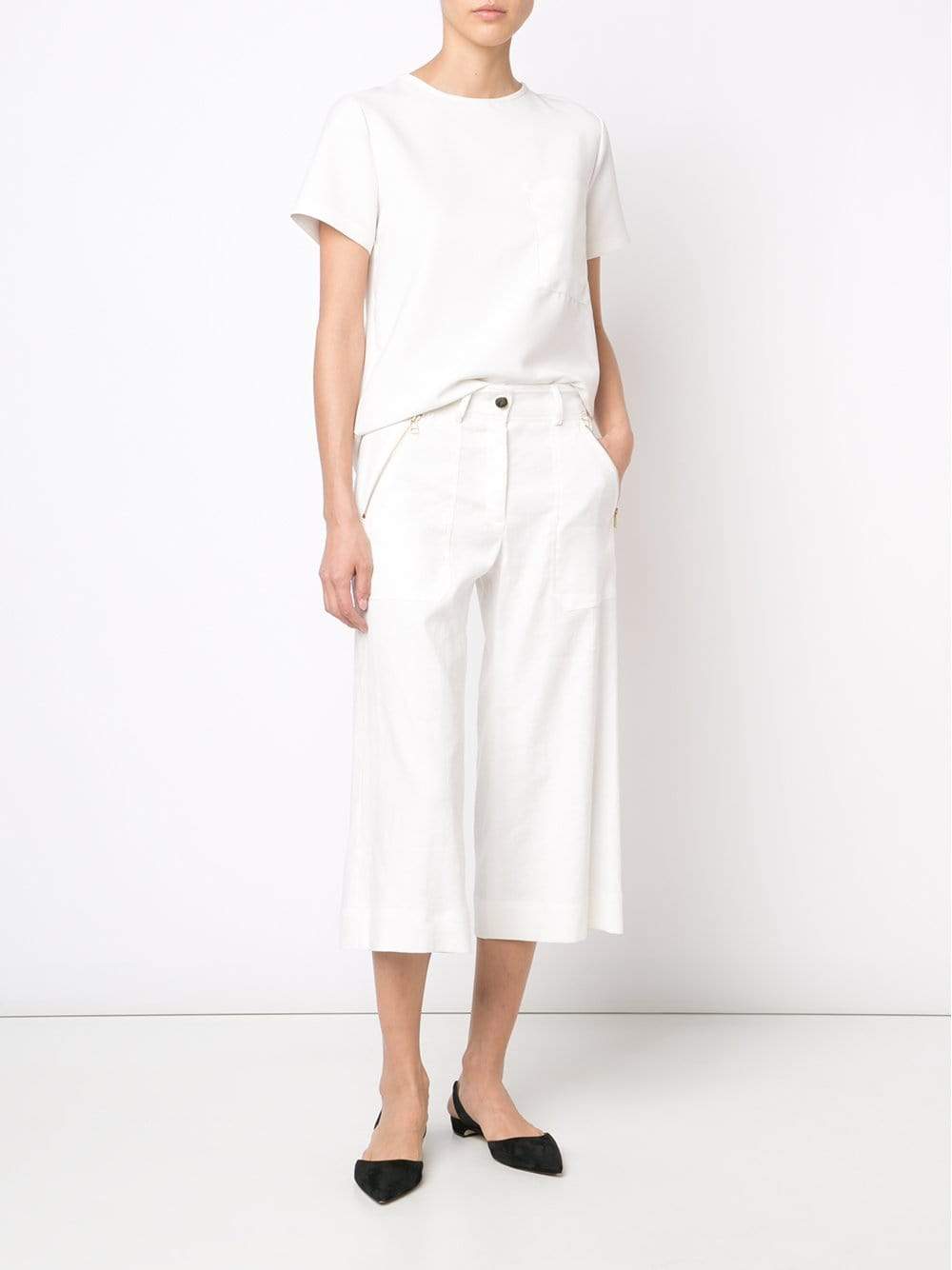 VERONICA BEARD-Guana Patch Pocket Culotte-