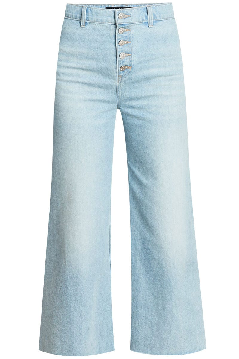 VERONICA BEARD-Grant Wide Leg Raw Hem-