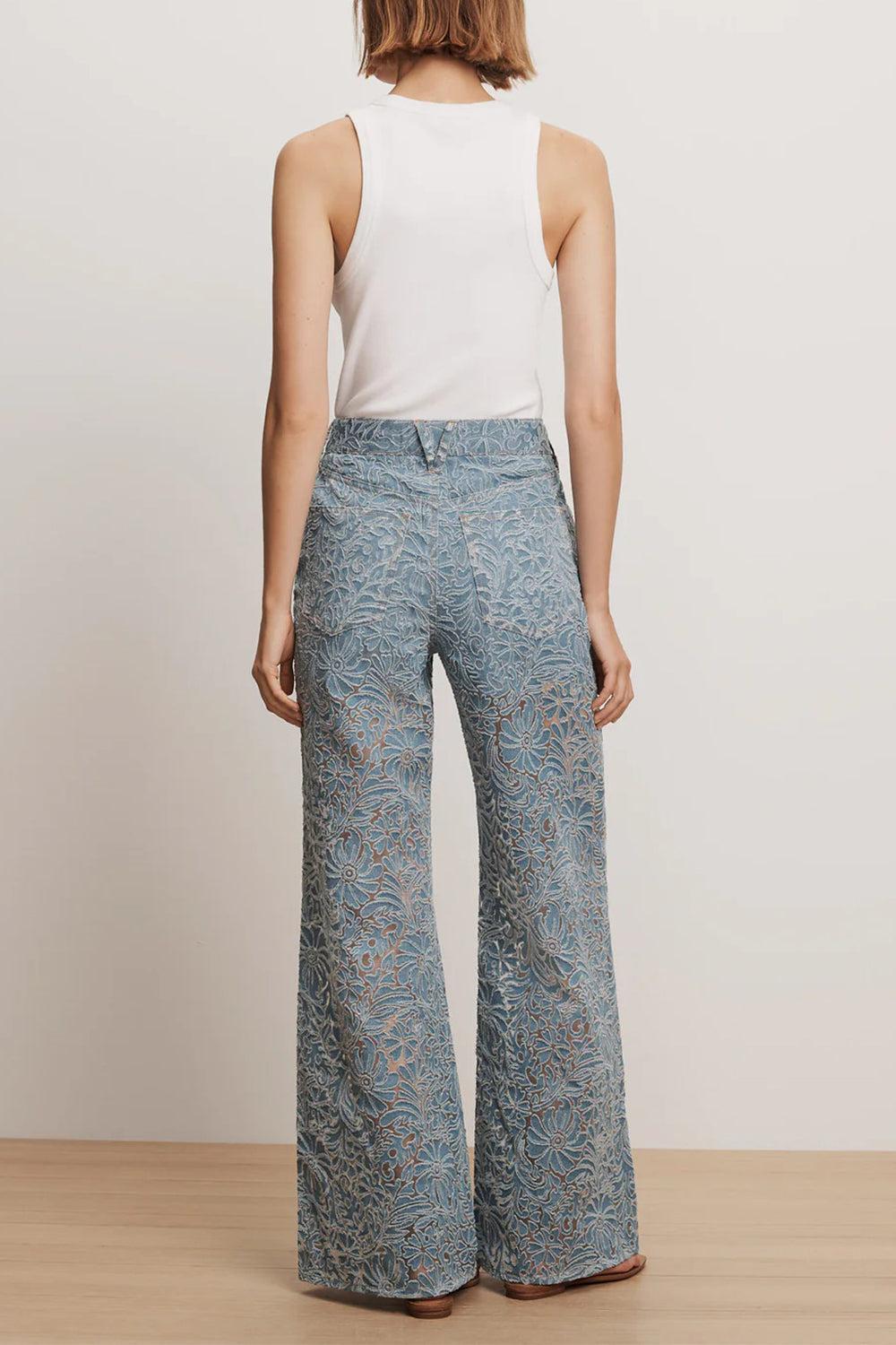 Taylor Pant - Lakeshore-BLUE-26-CLOTHINGPANTDENIM-VERONICA BEARD