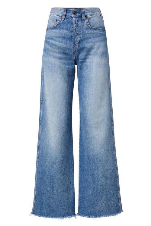 VERONICA BEARD-Taylor High Rise Wide Leg Jean-
