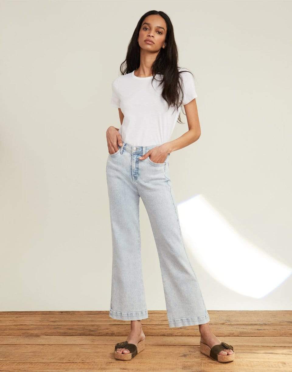 VERONICA BEARD-Carson High-Rise Ankle Flare Jean-
