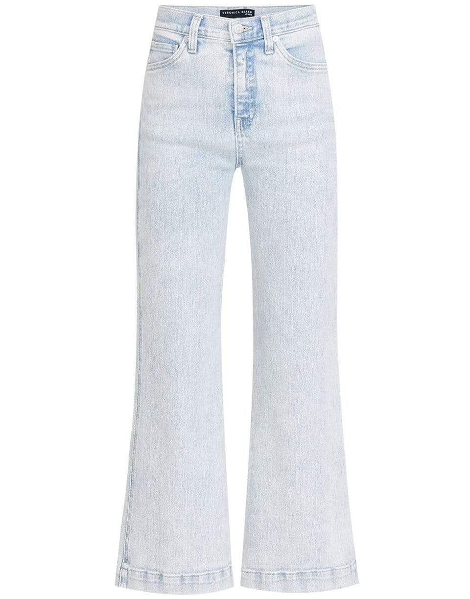 VERONICA BEARD-Carson High-Rise Ankle Flare Jean-