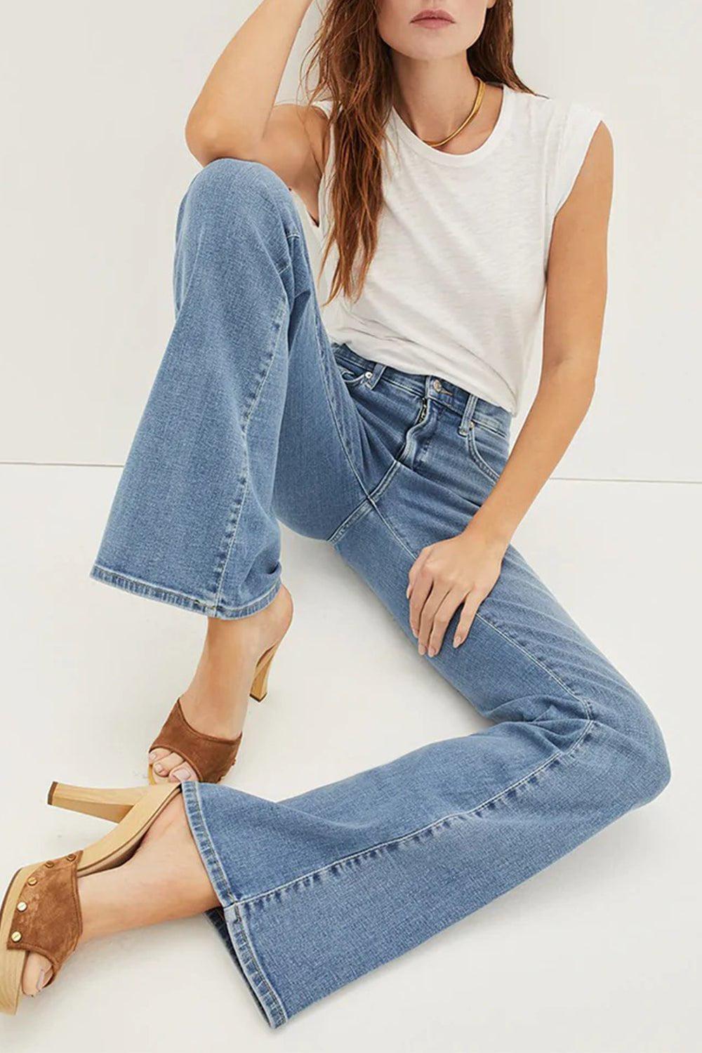 VERONICA BEARD-Beverly Skinny Flare Jean-