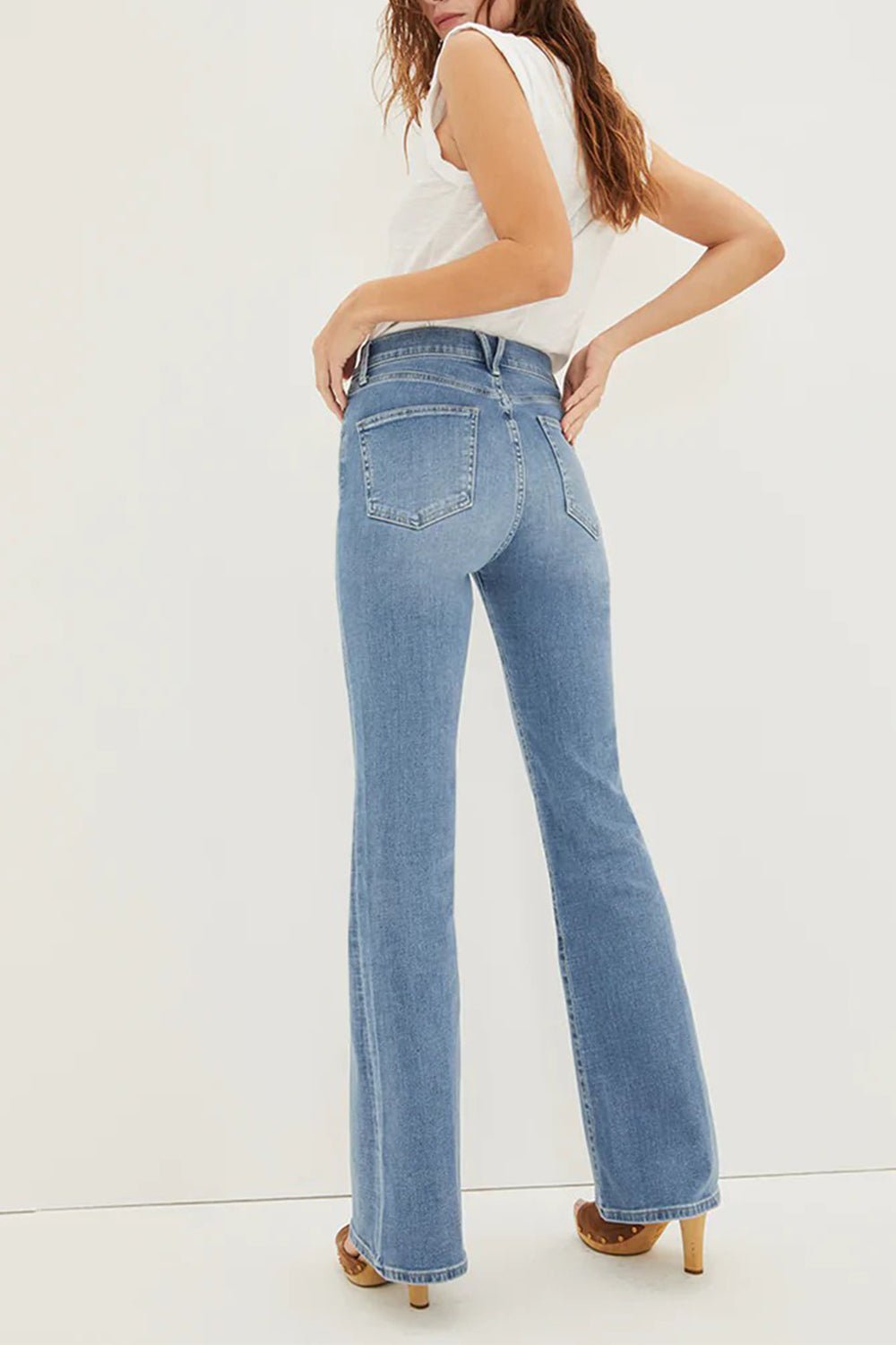 VERONICA BEARD-Beverly Skinny Flare Jean-