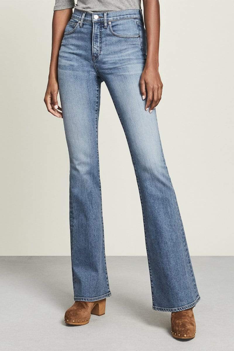 VERONICA BEARD-Beverly High Rise Skinny Flare Jean-