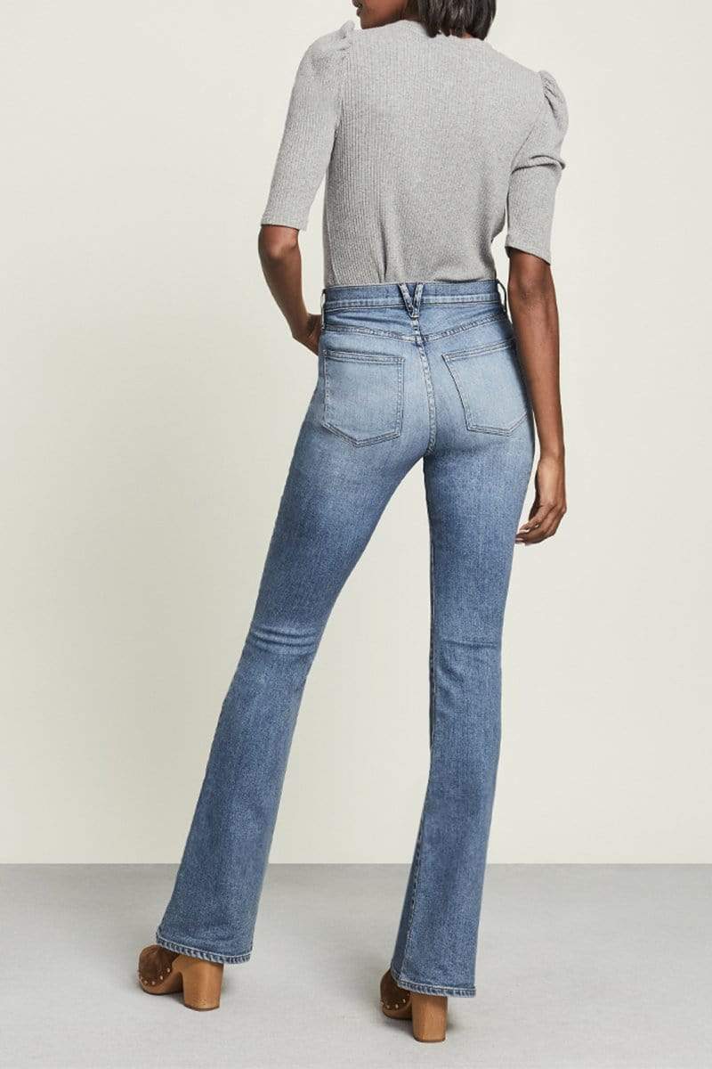 VERONICA BEARD-Beverly High Rise Skinny Flare Jean-