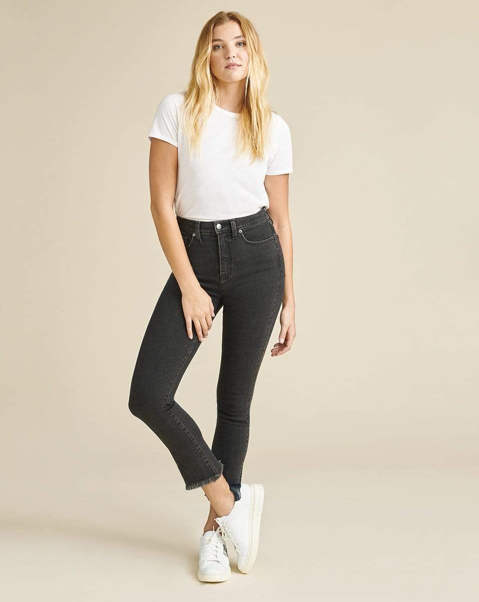 VERONICA BEARD-Carly High-Rise Kick Flare Jean-