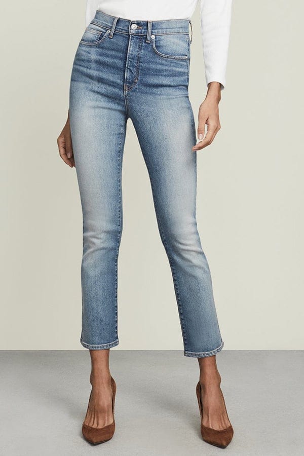 VERONICA BEARD-Carly High Rise Kick Flare Jean-