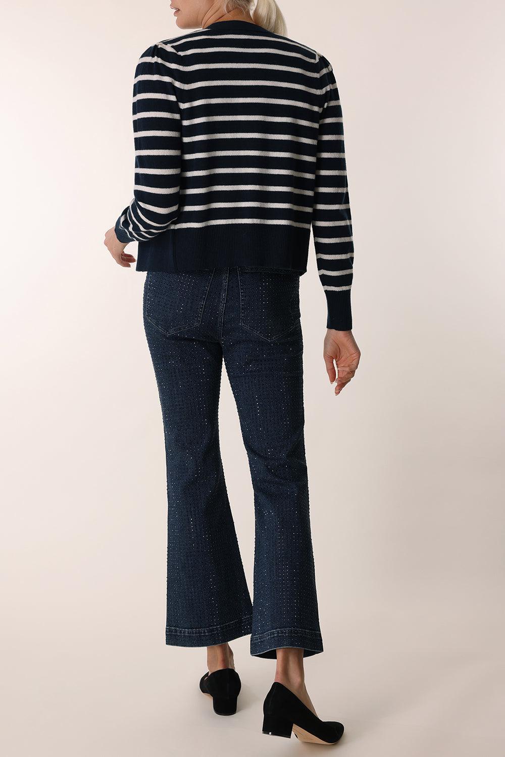 Carson Jean - Indigo Rinse Rhinestone-INDGRINS-26-CLOTHINGPANTSLIM FIT-VERONICA BEARD