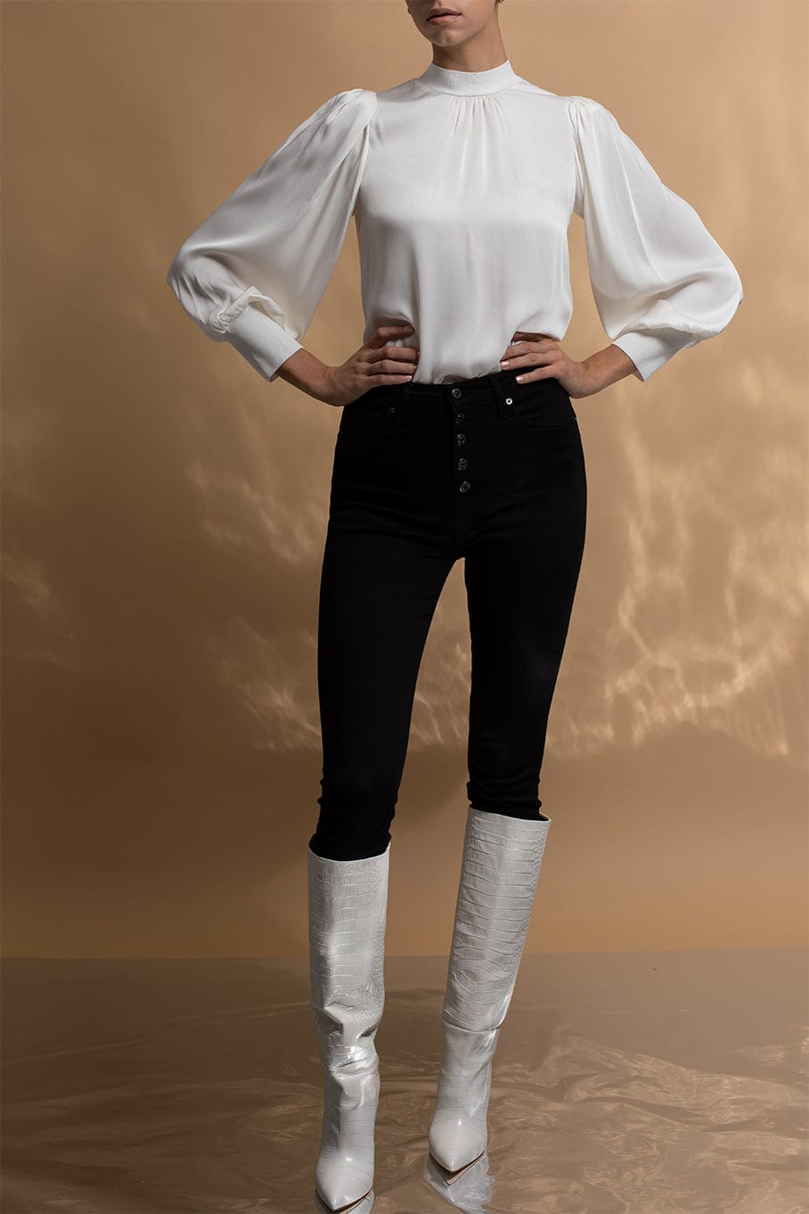 VERONICA BEARD-Maera High Rise Skinny-