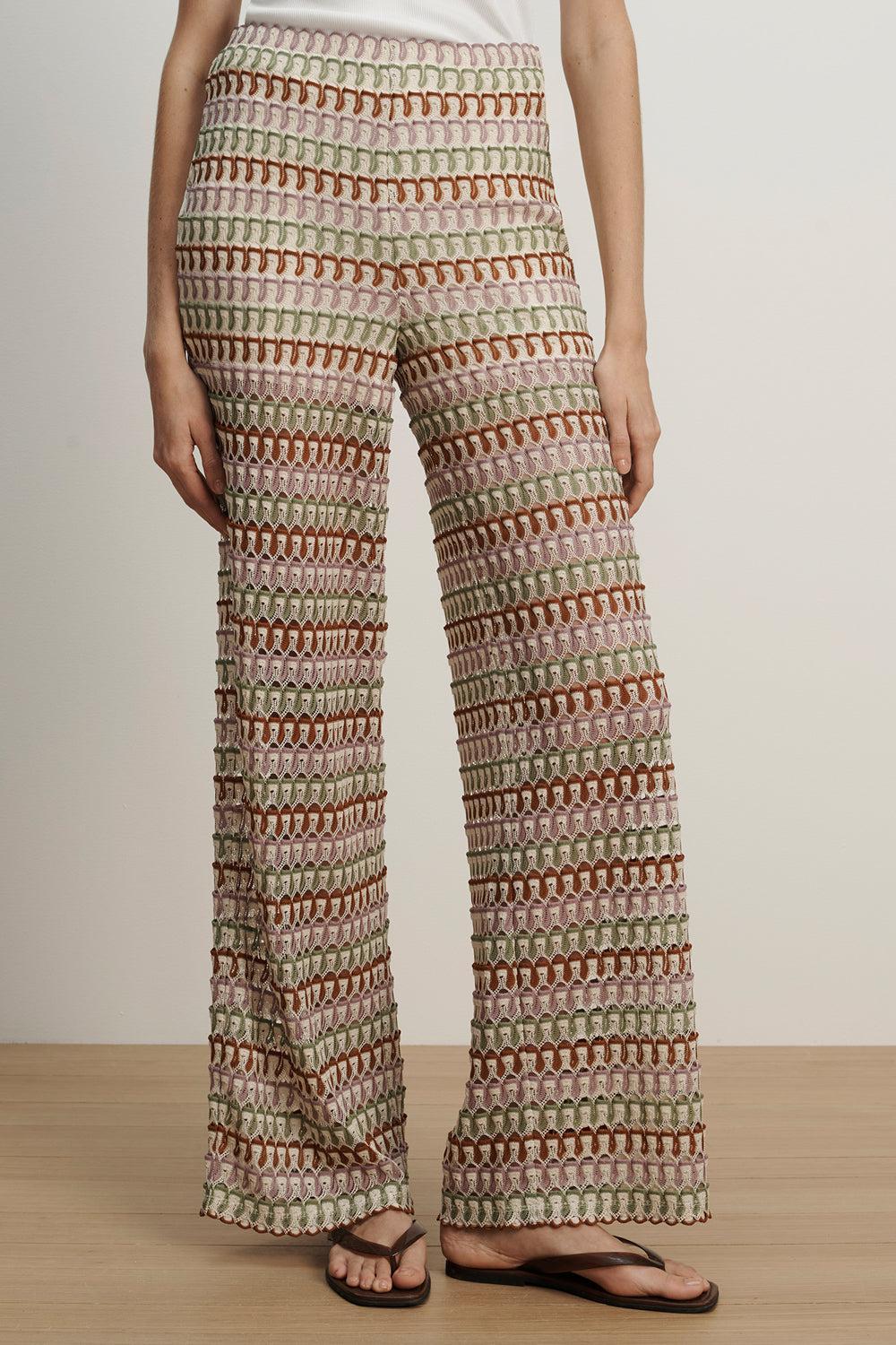 Fatima Pant-GEOMETRC-XS-CLOTHINGPANTWIDE LEG-VERONICA BEARD