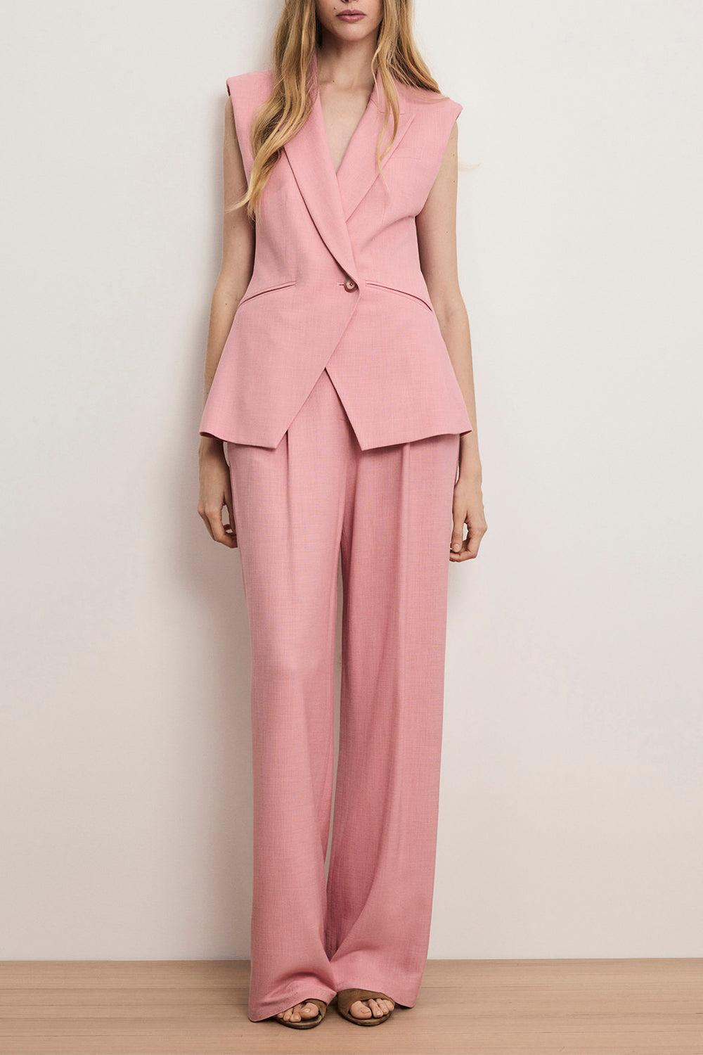 Marbeau Pant-PINK-2-CLOTHINGPANTWIDE LEG-VERONICA BEARD