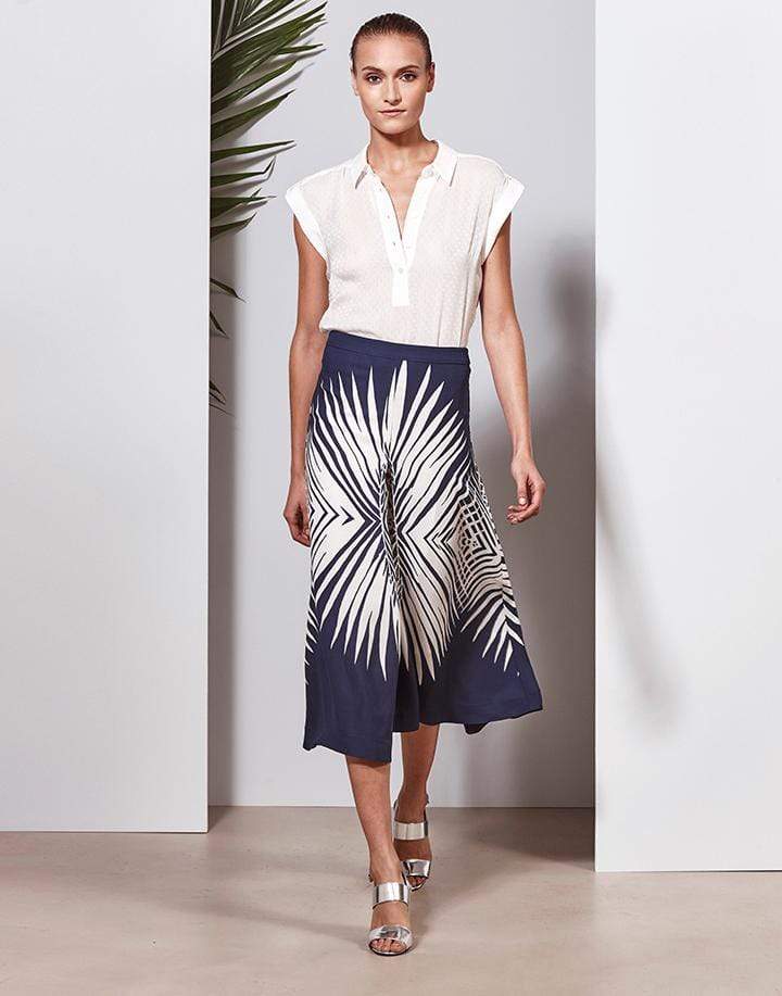 VERONICA BEARD-Ivy Pleated Skirt-