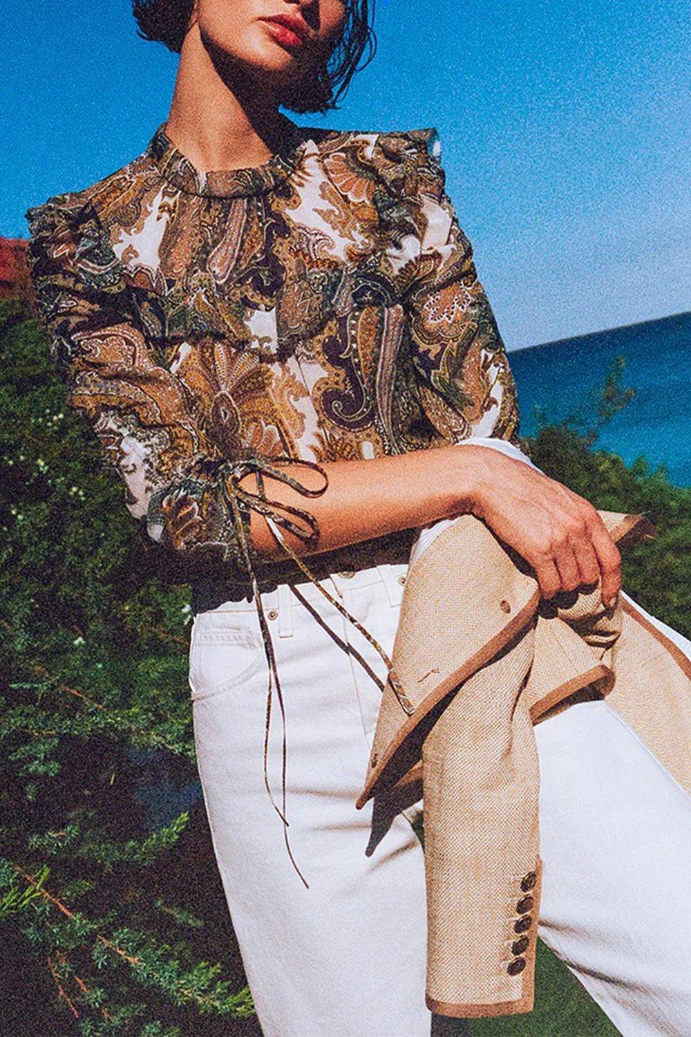 VERONICA BEARD-Howell Blouse-