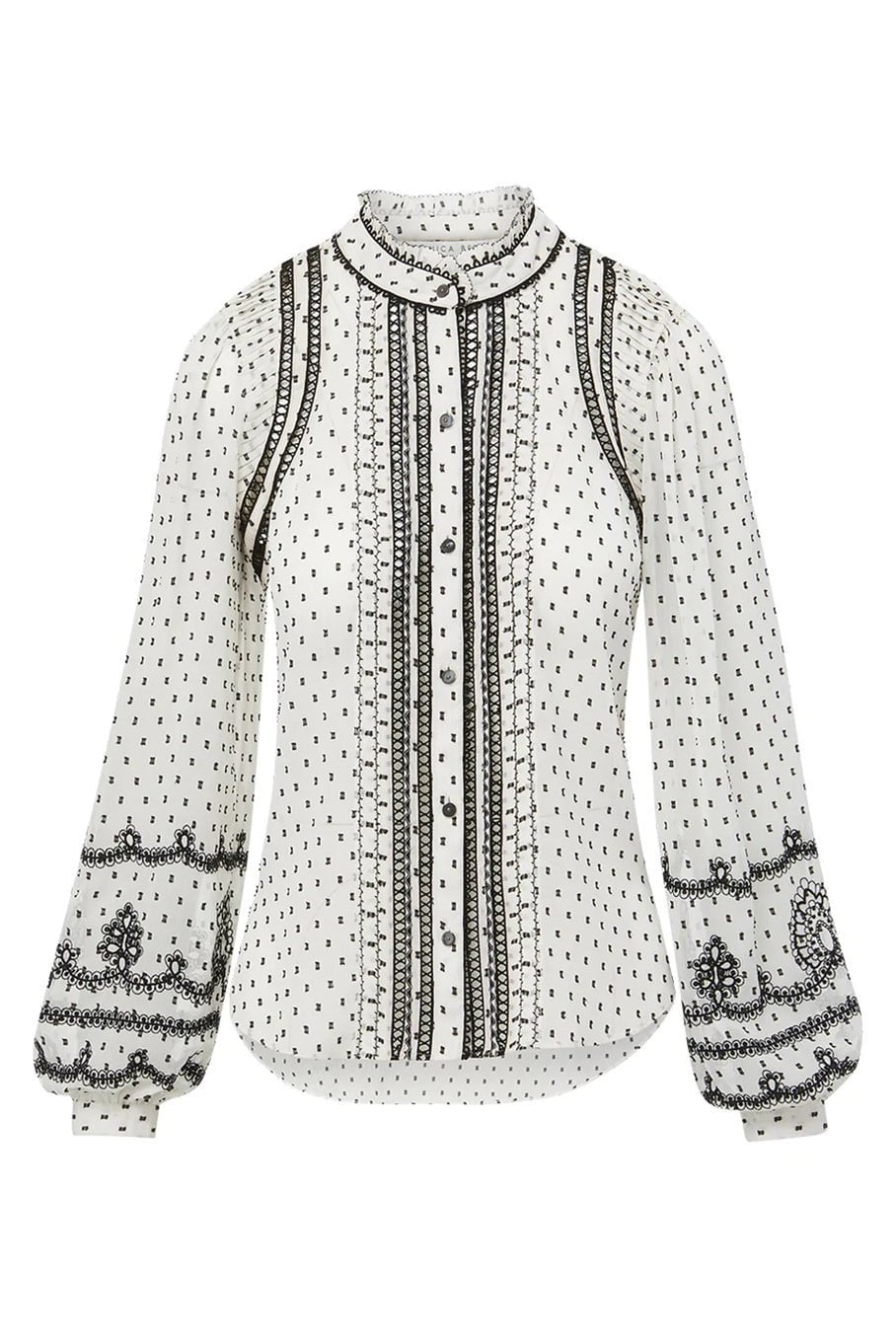 VERONICA BEARD-Pilotti Blouse-