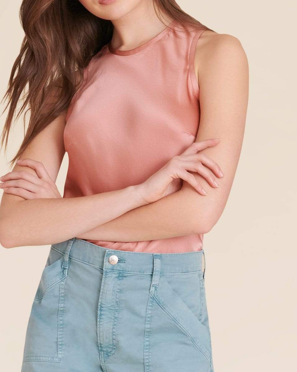VERONICA BEARD-Rosewood Sakina Silk Top-