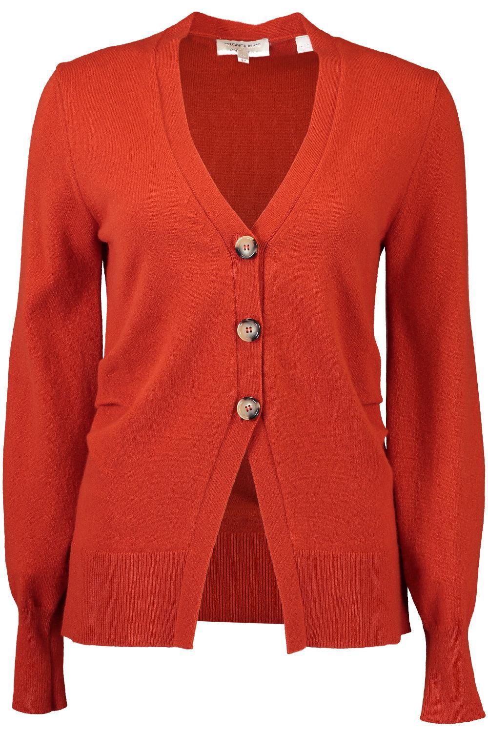 Lamotte Cardiagn-RED-XS-CLOTHINGTOPCARDIGAN-VERONICA BEARD
