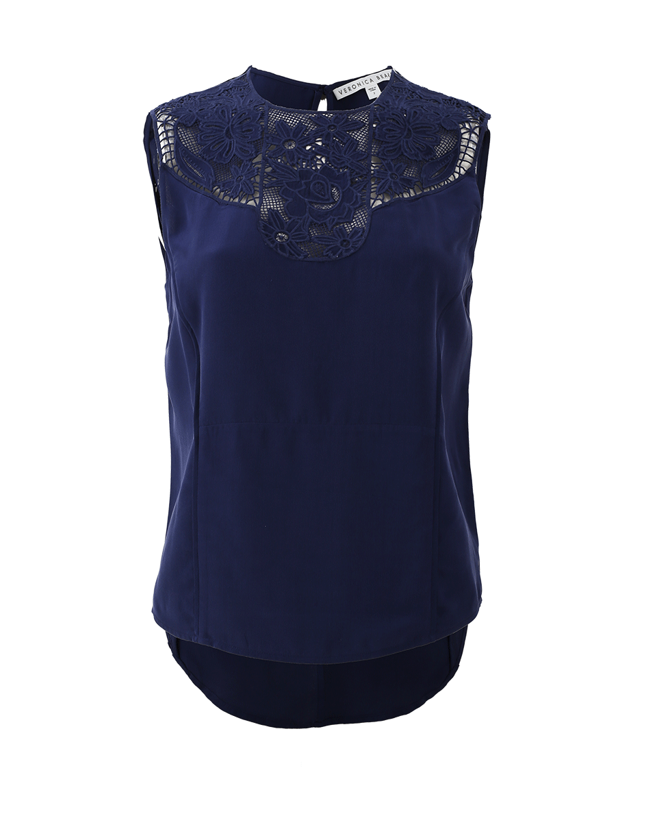 VERONICA BEARD-Maribel Embroidered Top-