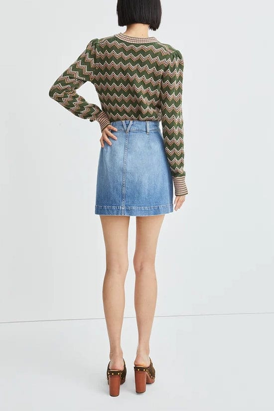 VERONICA BEARD-Davignon Chevron Sweater-