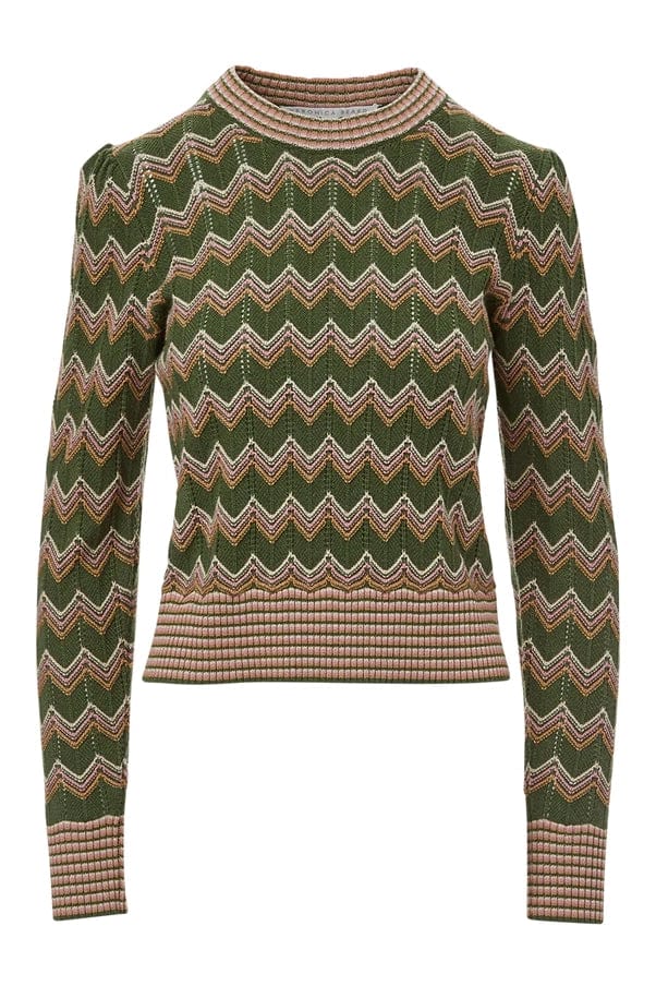 VERONICA BEARD-Davignon Chevron Sweater-