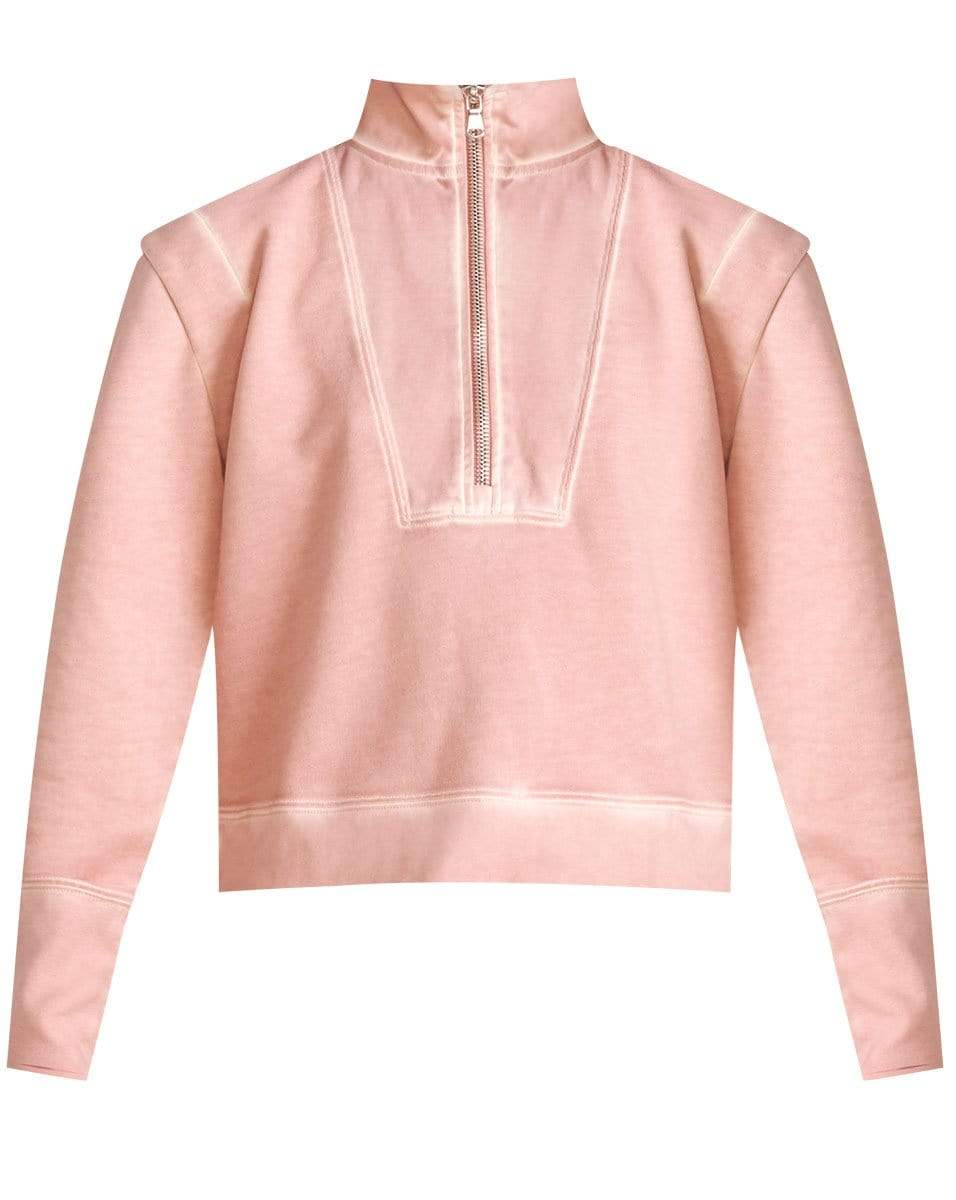 VERONICA BEARD-Dylan Sweatshirt - Rosewood-