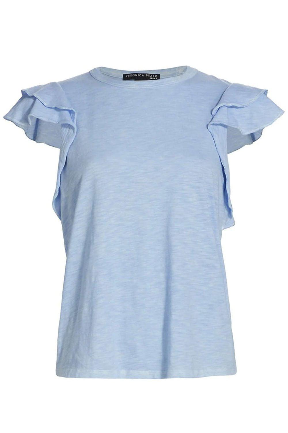 VERONICA BEARD-Akeela Tee - Blue Mist-