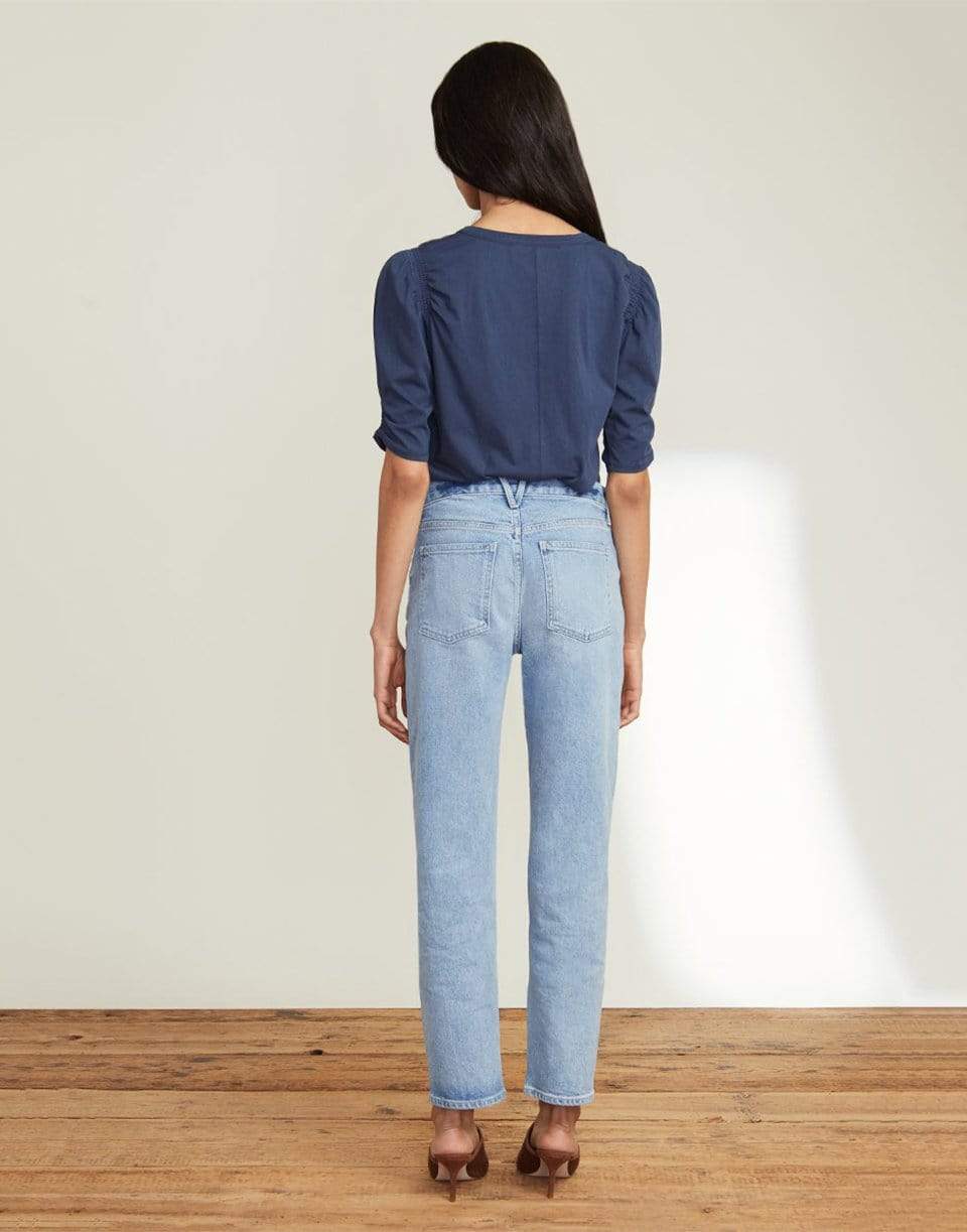 VERONICA BEARD-Navy Jessa Tee-