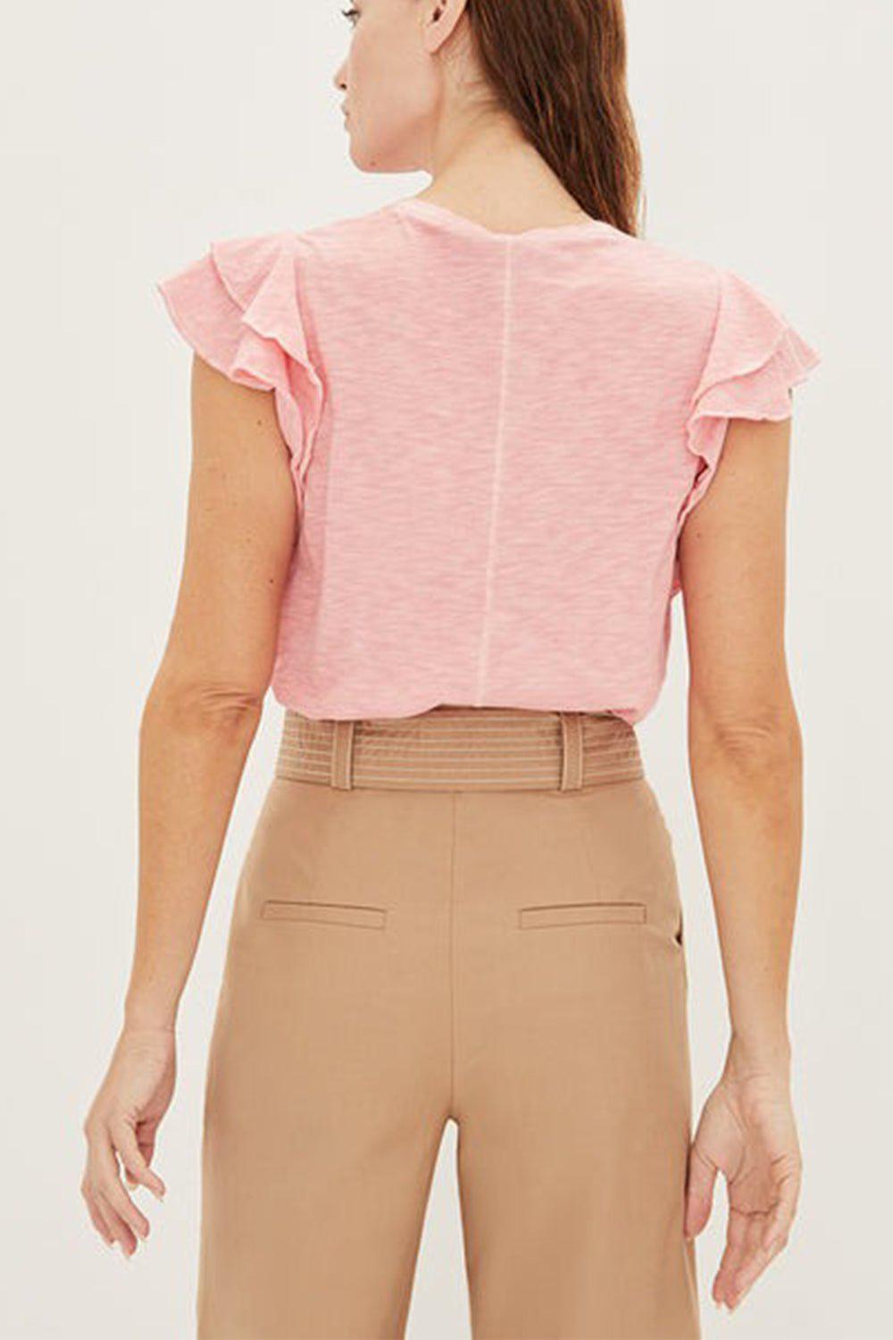 VERONICA BEARD-Akeela Tee - Peony-