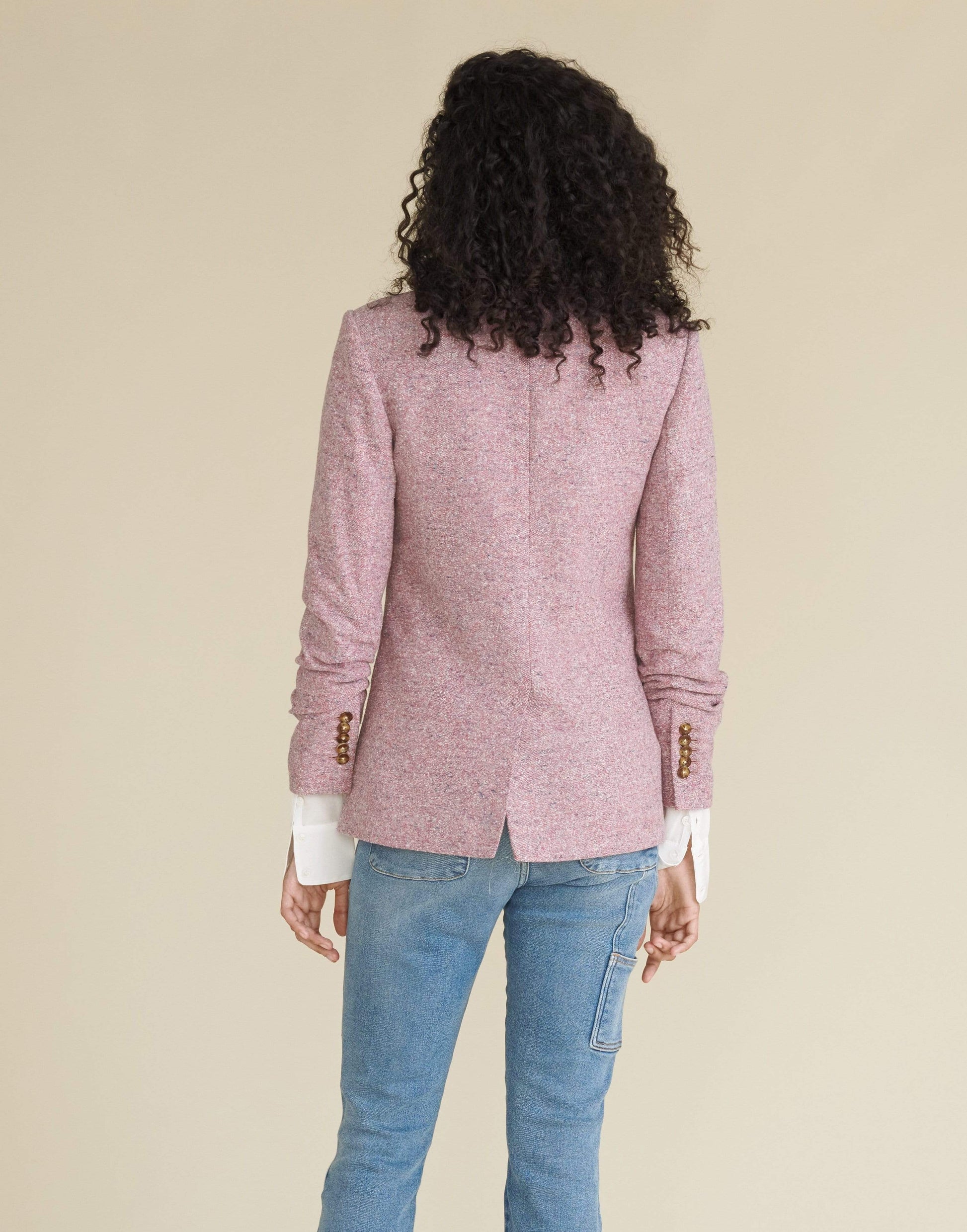 VERONICA BEARD-Beacon Heathered Dickey Jacket-