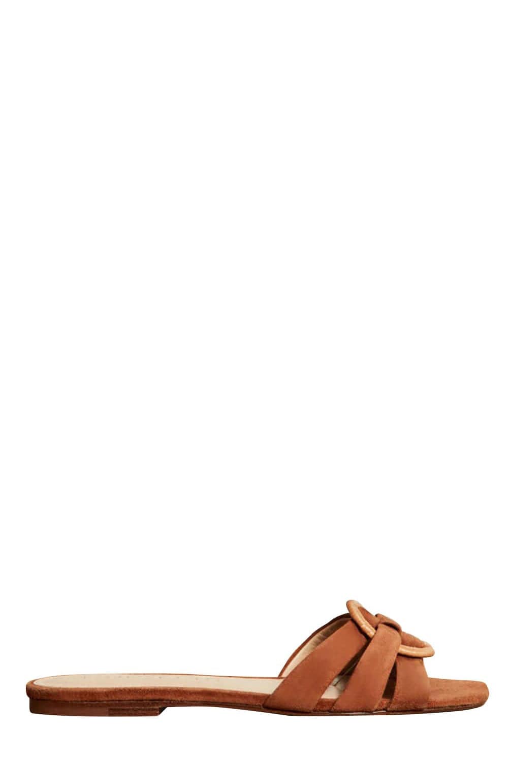 VERONICA BEARD-Mergie Flat Sandal - Hazelwood-