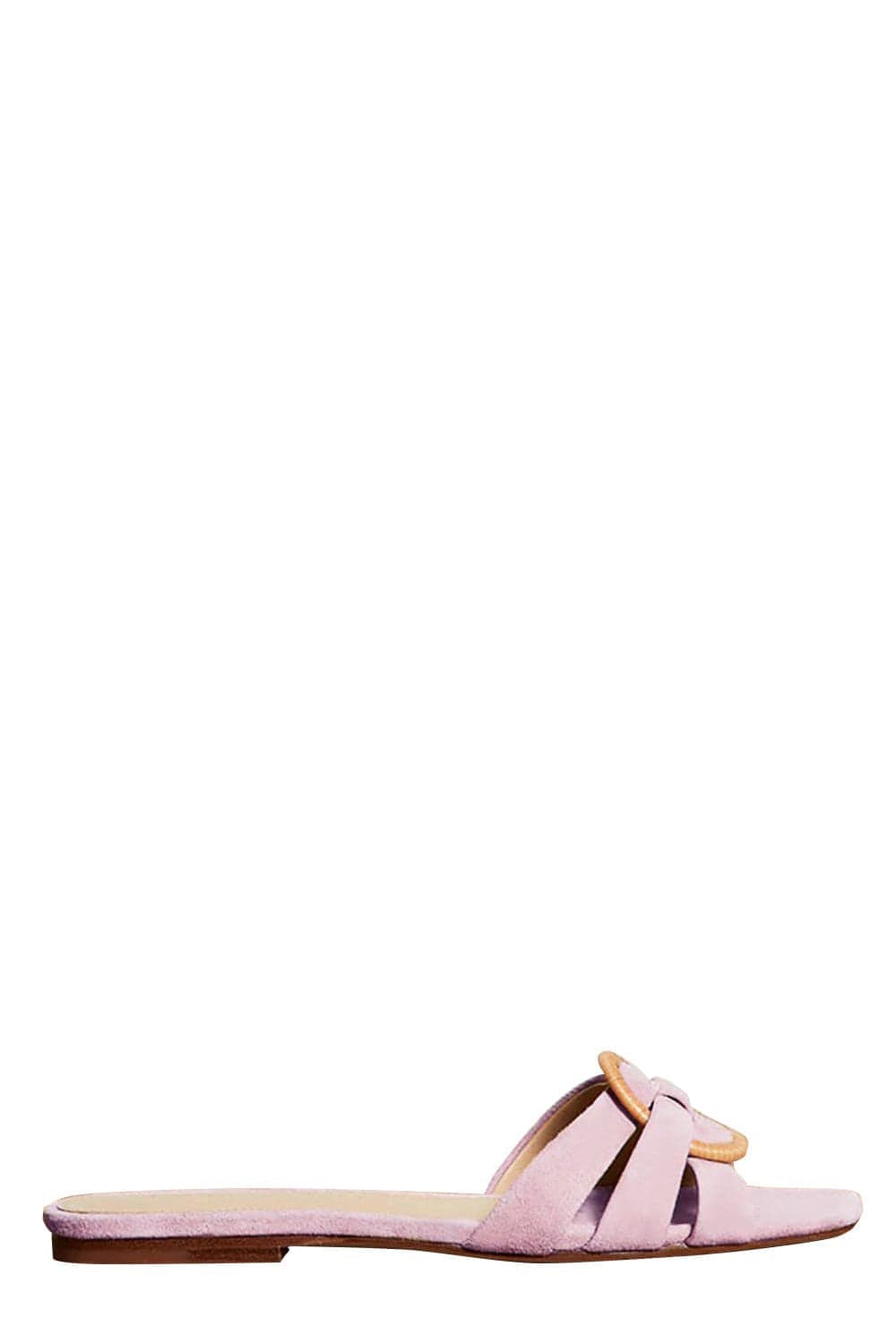 VERONICA BEARD-Mergie Flat Sandal - Lavender-