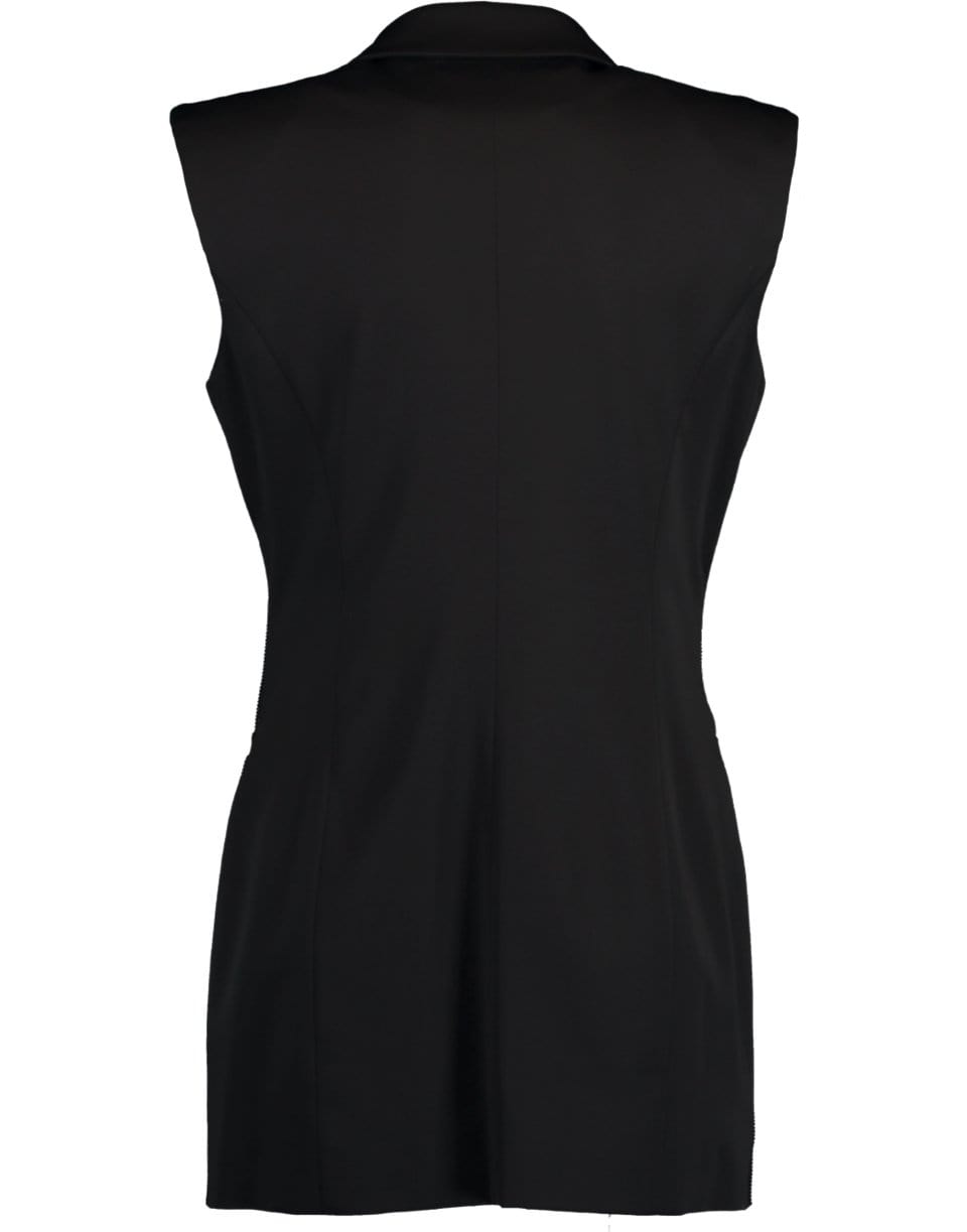 VERSACE-All Over Studded Vest Dress-MULTI