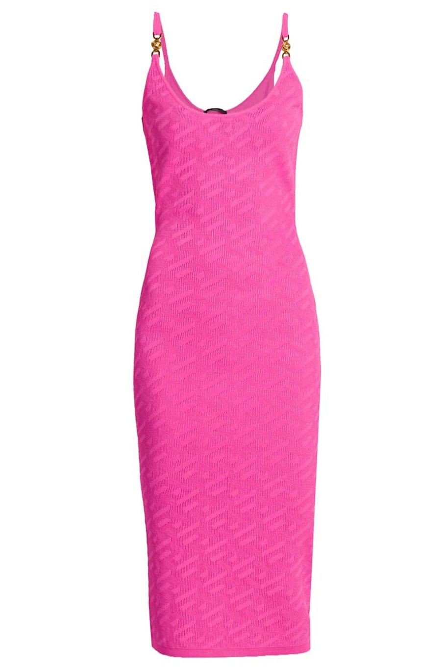 VERSACE-Sleeveless Knit Dress-