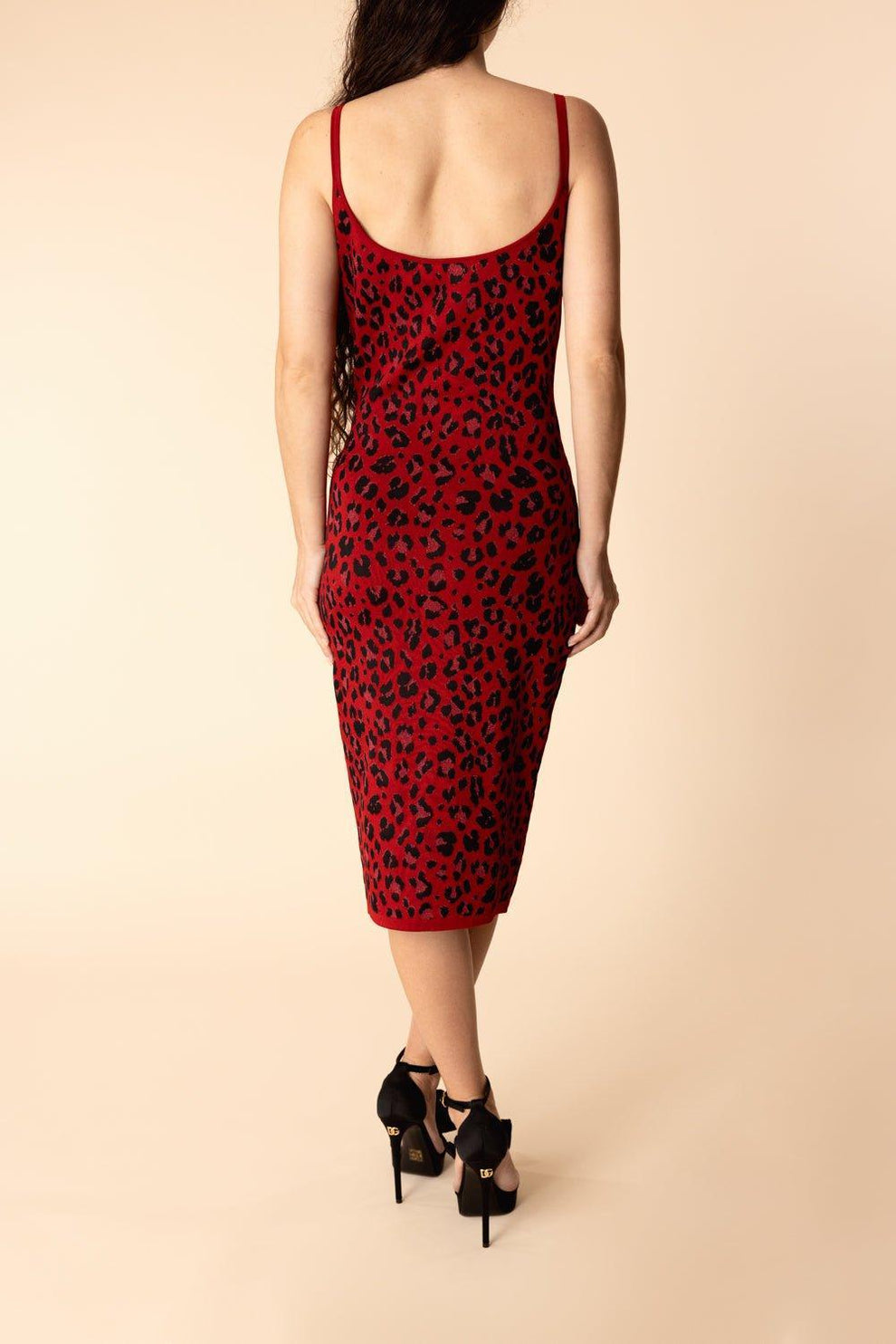Animal Print Midi Dress | VERSACE  Marissa Collections