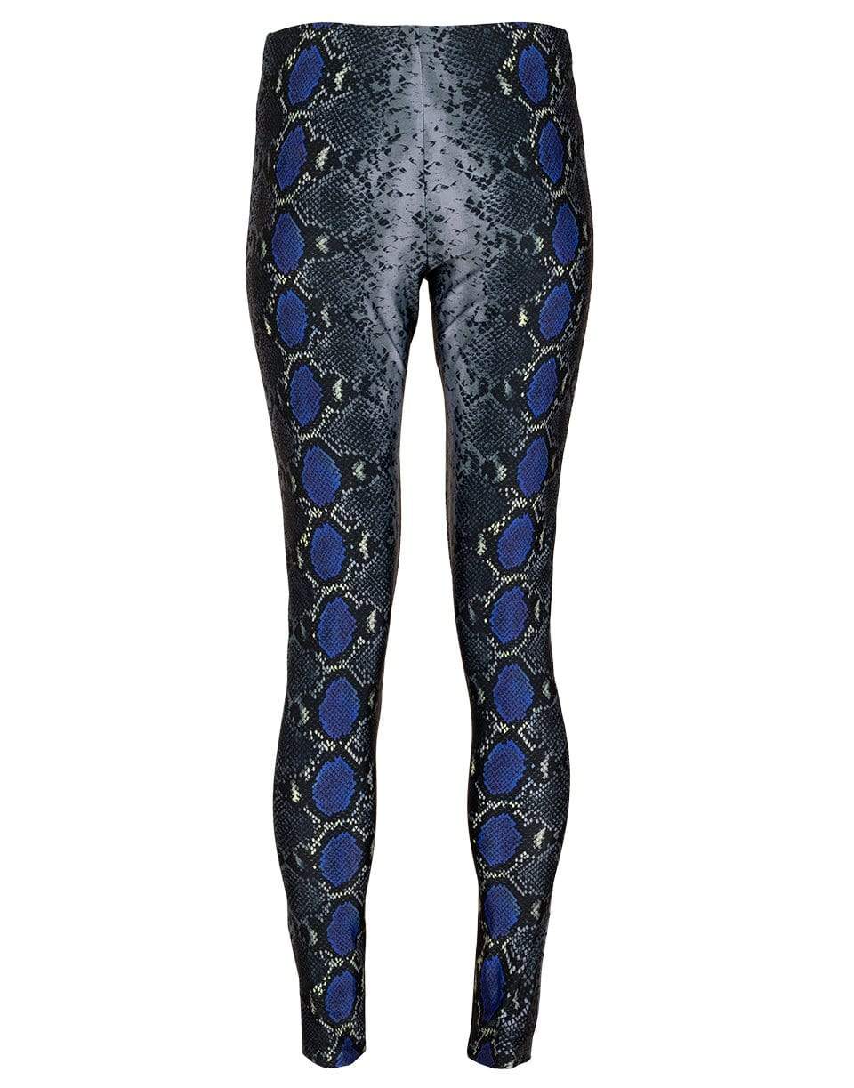 VERSACE-Python Print Leggings-